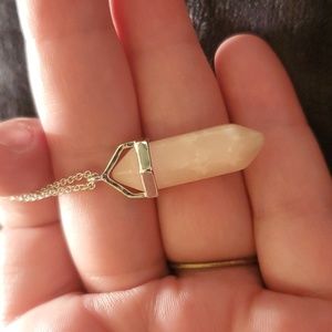 Pink Crystal Necklace